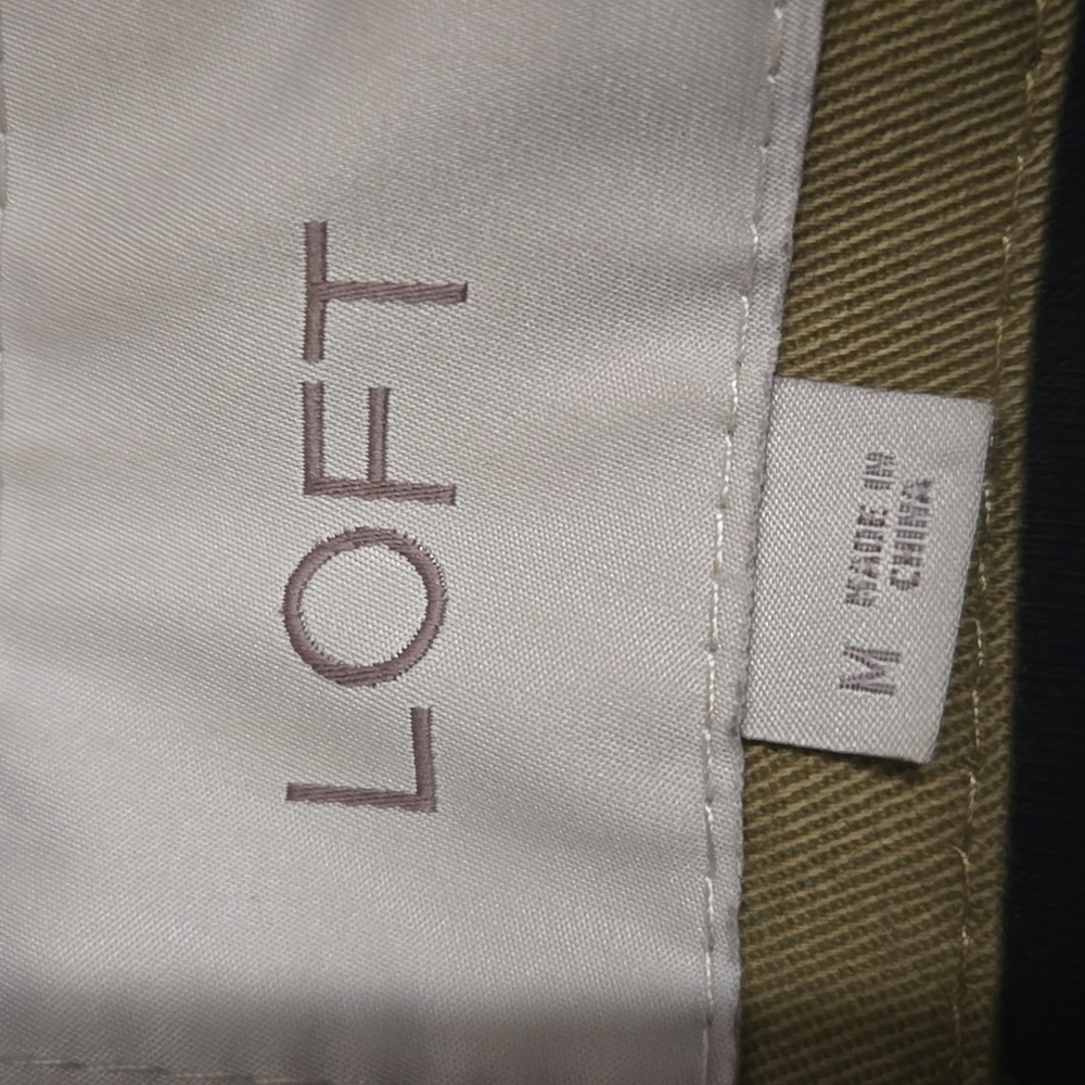 Ann Taylor LOFT Olive Faux Fur Hooded Jacket - Picture 11 of 16